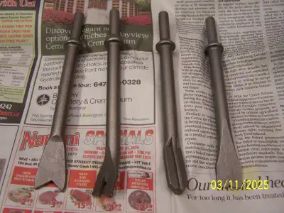 AIR HAMMER CHISELS, View more