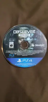 Observer System Redux PS4 PS5