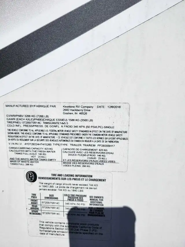 Passport 32' Travel Trailer in Travel Trailers & Campers in Kingston - Image 11