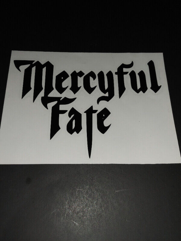 LARGE MERCYFUL FATE LOGO STICKER in Arts & Collectibles in Edmonton - Image 2