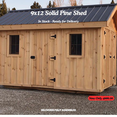 Handmade Solid Pine Sheds – Built to Last! ✅ Locally made with our own milled pine ✅ Heavy-duty 4x4...