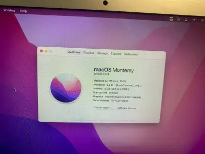 MacBook Air 2017, i7 8/256gb, View more