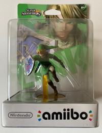 Link Amiibo Smash Bros 1st Print