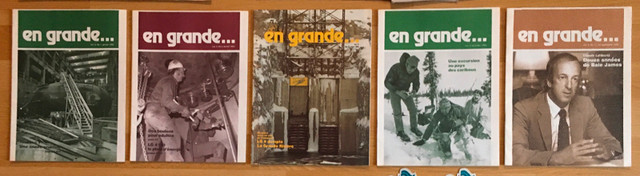 Affiches et revues souvenirs Baie James LG2 (1979….1983) dans Art et objets de collection  à Trois-Rivières - Image 2