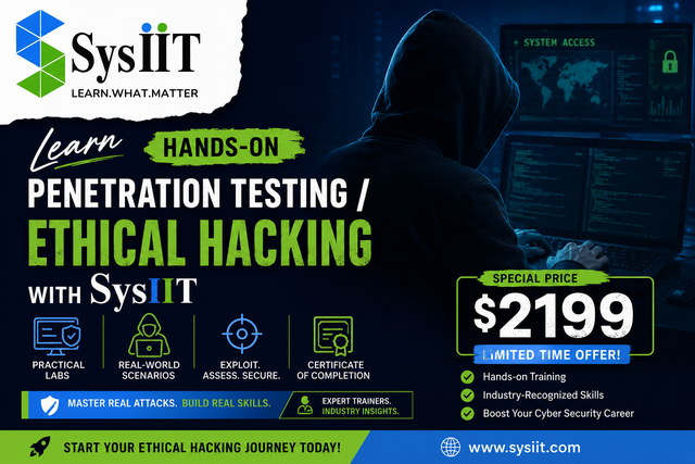 Penetration Testing / Ethical Hacking485441936986613760
