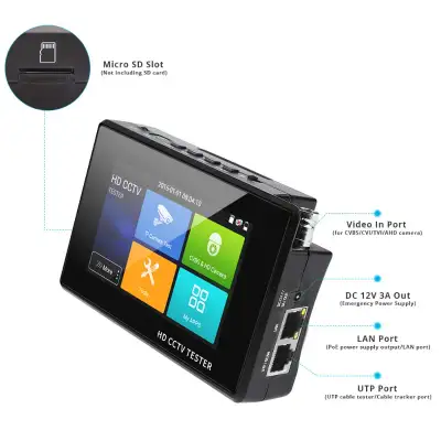 4k 5-in on HD CCTV,Camera tester,not used,like new, View more