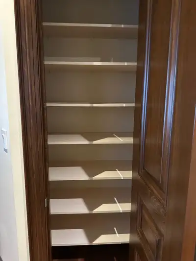 Wooden Closet Shelving Unit, View more
