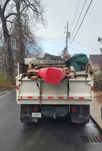 Junk removal & trash disposal all around HRM SHED/Deck demolition & renovation Basement/ garage clea...