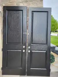 2 doors fiberglass 32×96