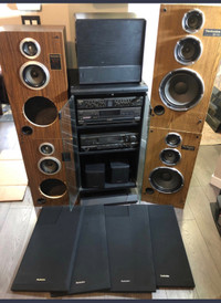 Technics Home Stereo System Components -(priced separate)   