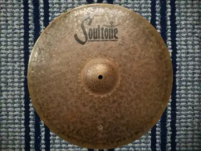 Soultone 18" Natural Prototype Crash/ Ride Cymbal ~ Imported, View more