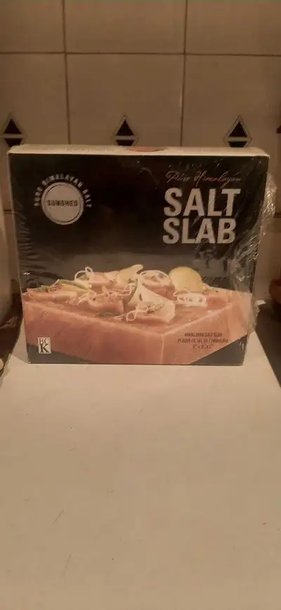 Enhance your culinary experience with this brand new Himalayan Salt Slab, perfect for grilling, chil...