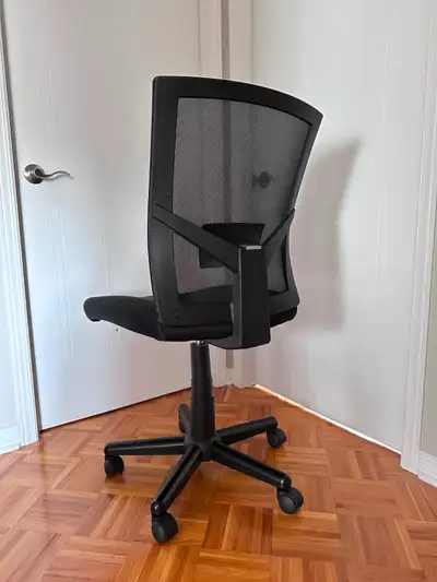 2 chaises de bureau sur roulettes ajustable en hauteur, View more