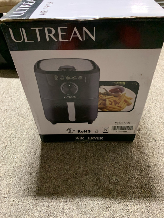 Ultrean Air Fryer (NEW IN THE BOX) $90 in Stoves, Ovens & Ranges in Kingston - Image 2