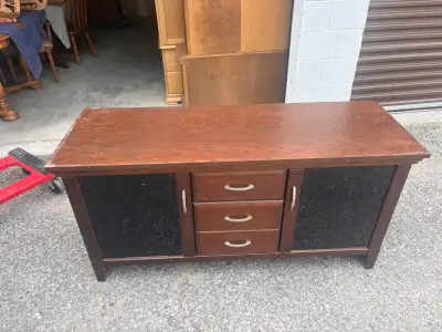 Free delivery used Wooden Media Console, View more