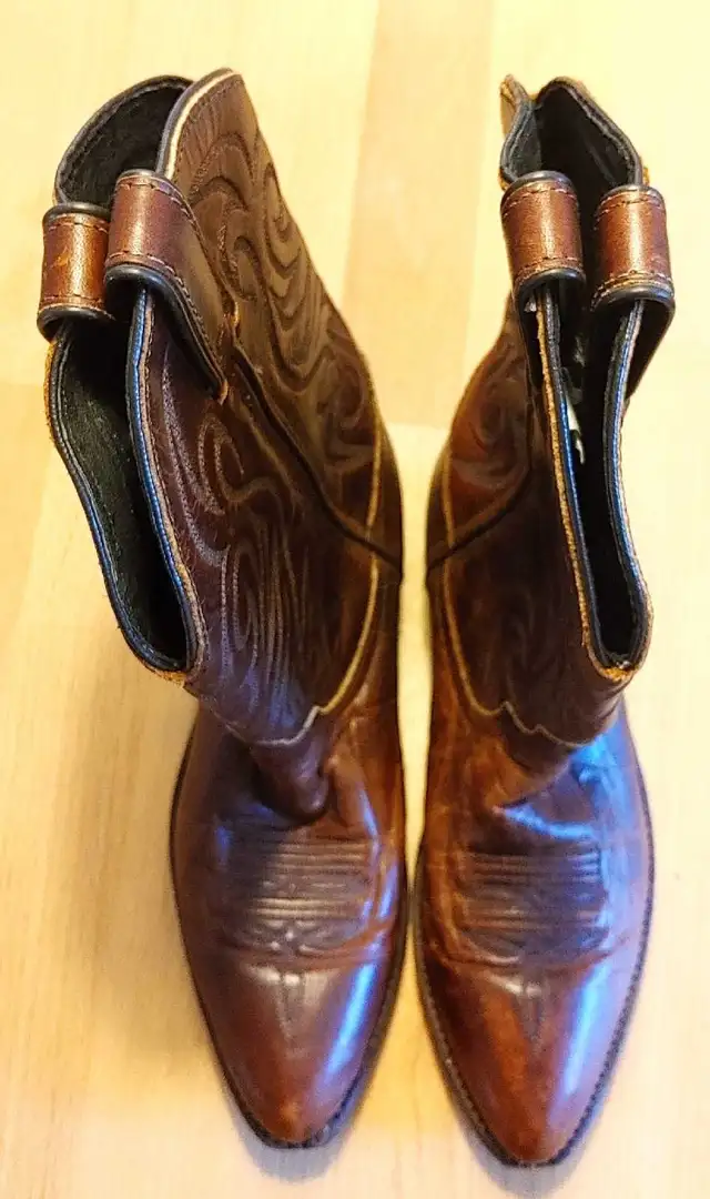 Leather Cowboy Boots in Men's Shoes in London - Image 8