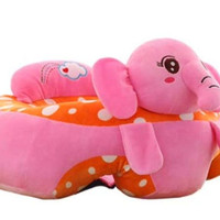 Portable baby sit me up cushion (Elephant)
