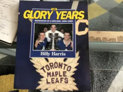 The Glory Years signed by author Billy Harris and Eddie Shack, View more