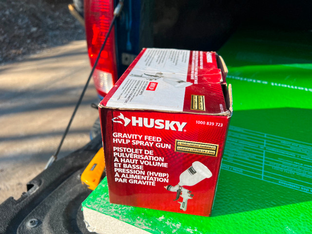 Husky Gravity Feed Hvlp Spray Gun in Hand Tools in Peterborough - Image 3