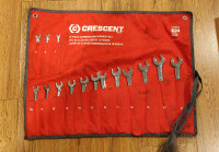 Crescent 15 Piece Metric Wrench Set