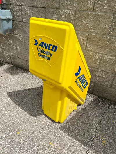 VINTAGE ANCO WIPER DISPLAY PLASTIC CABINET - LIKE NEW - 40" TALL, View more