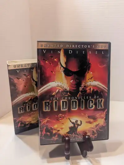 The Chronicles of Riddick Unrated Director's Cut DVD Vin Diesel, View more