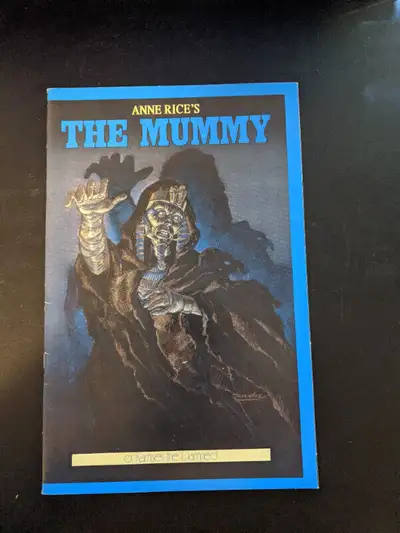 ANNE RICE'S THE MUMMY OR RAMSES THE DAMED #1 1990 GREAT SHAPE, View more