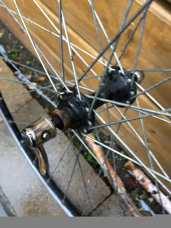 700C quick release front tire rim UKAI made in Japan $40 in Frames & Parts in City of Toronto - Image 8