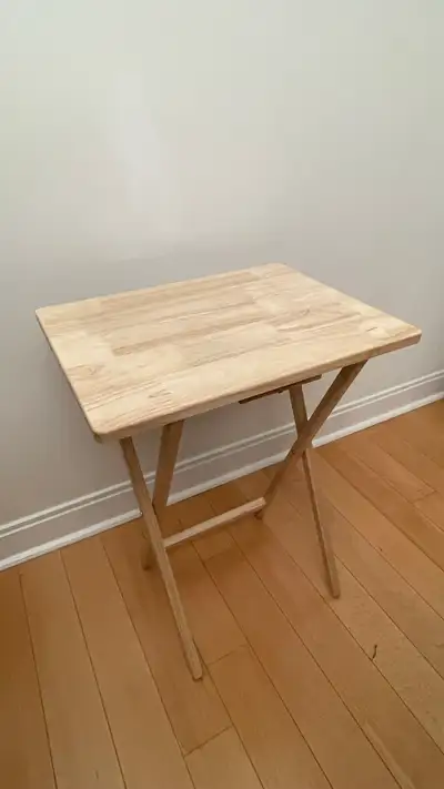 TV folding table wood perfect, View more