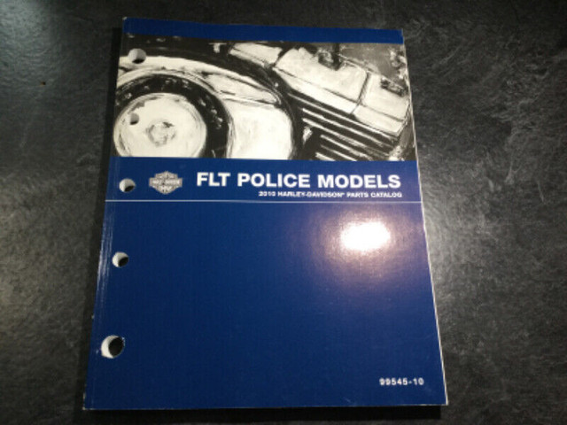2010 Harley Davidson FLT Police Parts Manual Road King Electra in Non-fiction in Parksville / Qualicum Beach