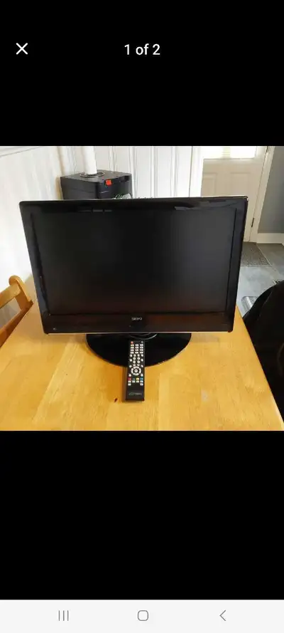 22" Seiki TV With Remote, View more