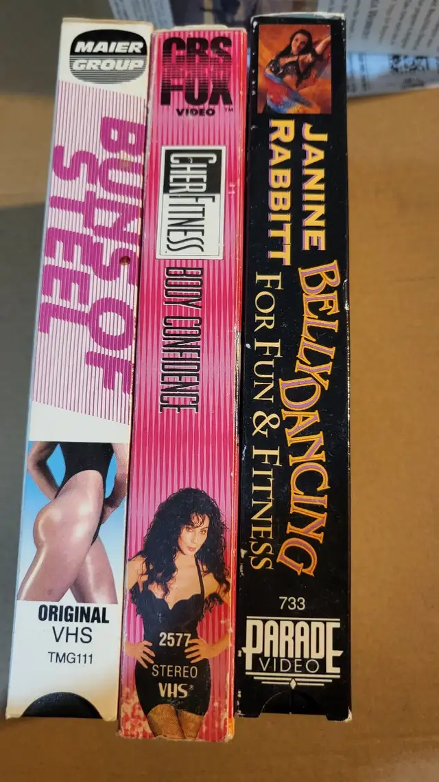 VHS work-out tapes in CDs, DVDs & Blu-ray in Calgary - Image 2