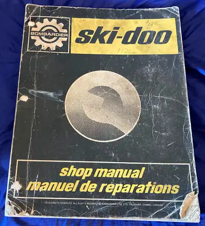 AM670 1974 Bombardier Ski-doo Shop Manual, View more