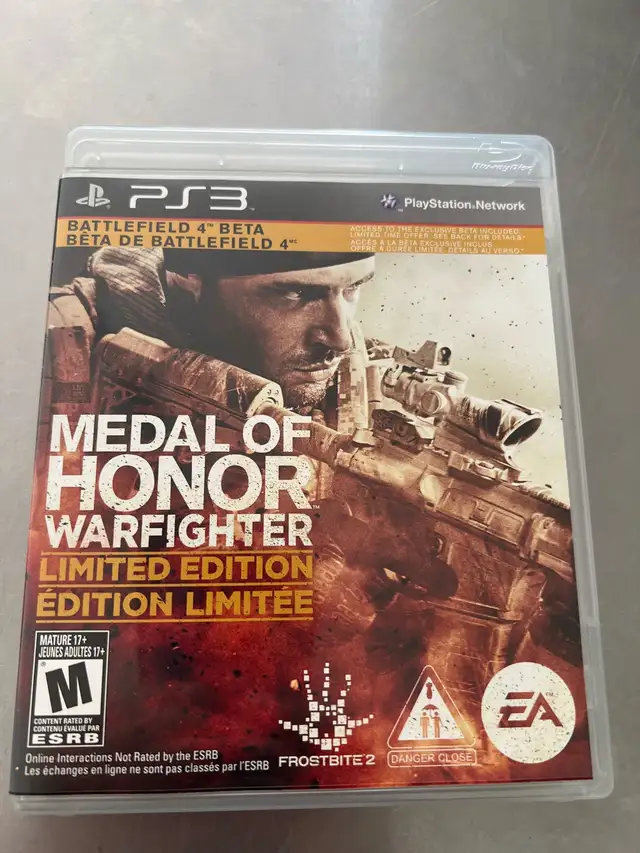 PS3 - Medal of Honor in Toys & Games in City of Toronto - Image 2