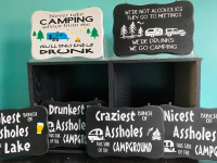 Camping Signs