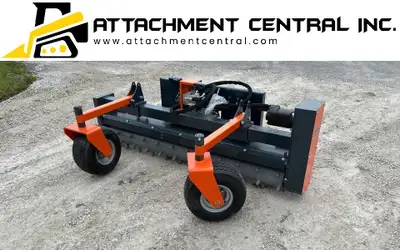 Handy 78" Skid Steer Power Rake Soil Conditioner Attachment, View more
