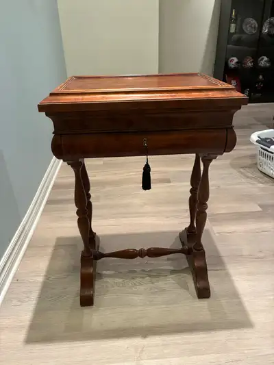 Bombay Co Vintage Lift Top Jewelry Vanity Table, View more