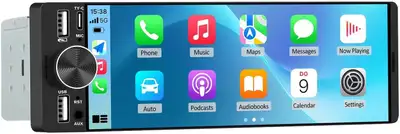 Single Din Car Radio with Touchscreen BNIB, View more