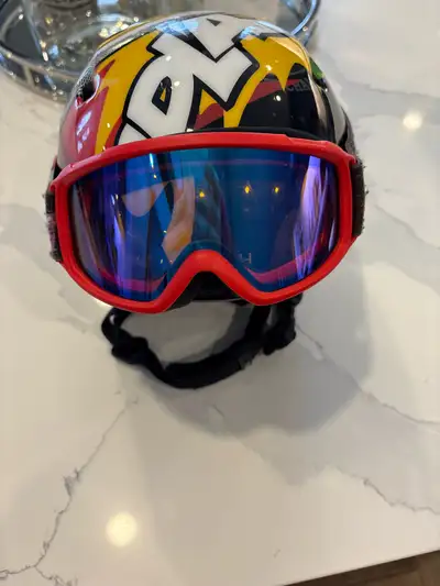 kids Ski helmet & goggles, View more