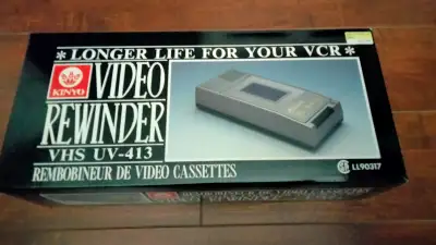Kinyo Video Rewinder for VHS Tape (never used), View more