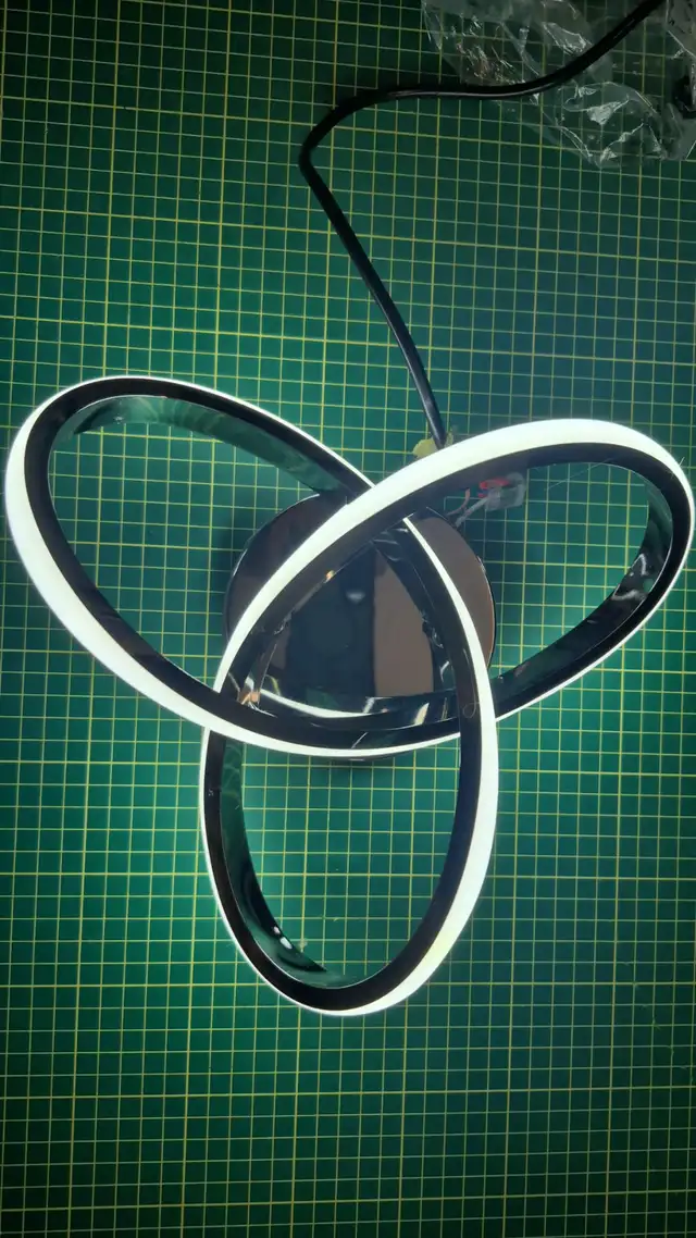 Modern Ceiling Light, 6500K Cool White Led Ceiling Light Fixture in Indoor Lighting & Fans in Markham / York Region - Image 3