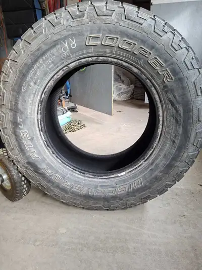 I have a set of four Cooper AT3 LT tires in very good shape no Flats. 265 70 17. Text or call: 506 2...