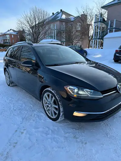 Golf Wagon 2018 1.8 TSI 4motion Auto en bonne condition et bien équipée: -4motion (4x4) -Transmissio...