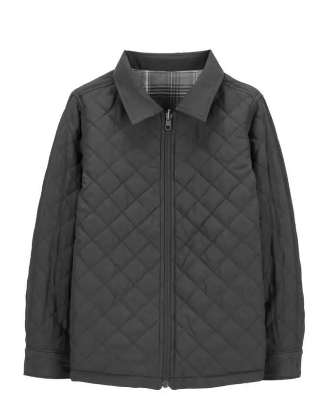 OSHKOSH - 4 - NWT - BOYS REVERSIBLE PLAID FLANNEL JACKET / COAT in Kids & Youth in Kingston - Image 8