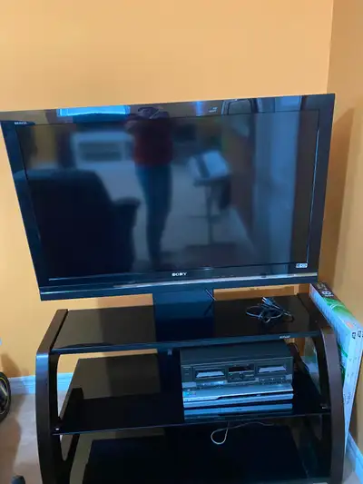 Sony TV 42” and stand, View more
