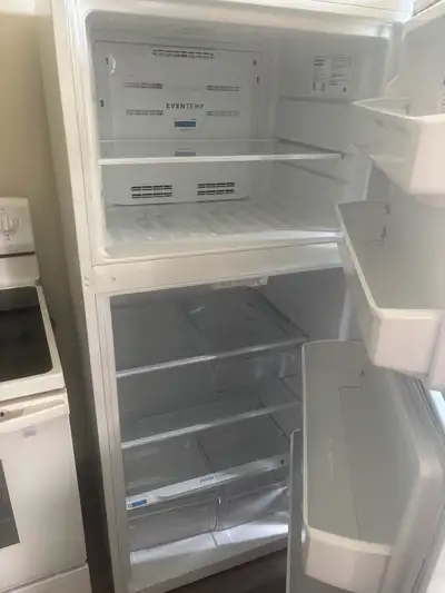 New Stove and Fridge + gently used clothes washer and bar fridge, View more