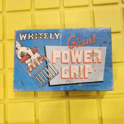 WHITELY GIANT VINTAGE POWER GRIP-MANUAL & DIAGRAMS-Made USA, View more