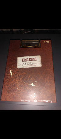 KING KING - PRODUCTION DIARIES - 2 DISC SET - CLIP BOARD STYLE