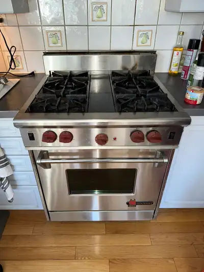 Wolf Gourmet 30” Gas Range – Model AS30KI-2, View more