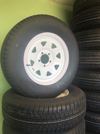 NEW Trailer Tire+Rim Combo ST205/75R15